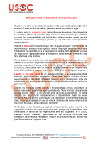 Diàleg sindical amb la USOC. 13a edició. Protecció Legal