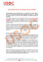 Informa’t amb la USOC. Llei de Paritat. En què consisteix