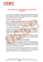 Informa’t amb la USOC. Videovigilància en el Treball. Drets i Obligacions