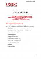USOC T’INFORMA. SENSIBLES 17-09-2020