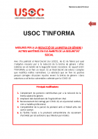 USOC T’INFORMA Reial Decret Llei 3/2021,